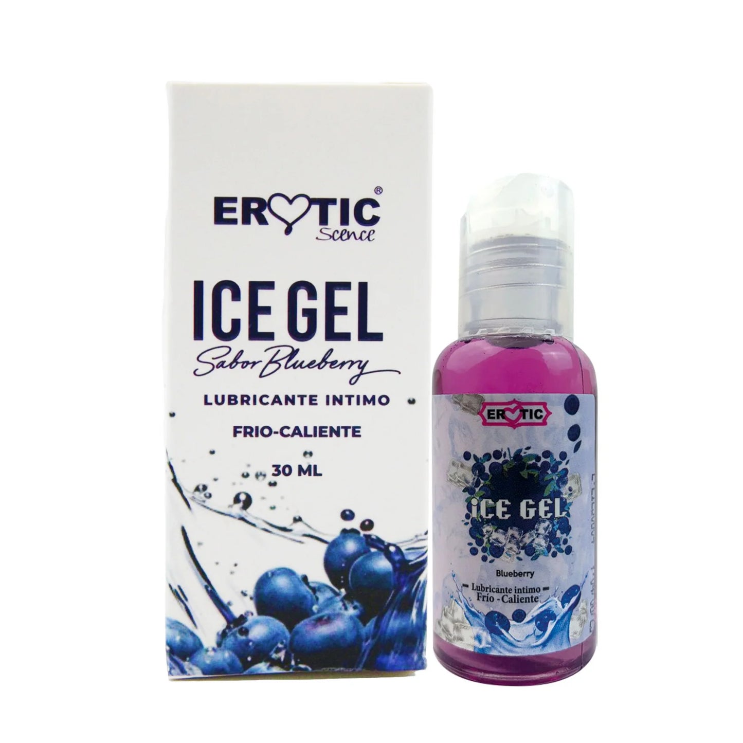Lubricante Intimo Ice Gel Blueberry