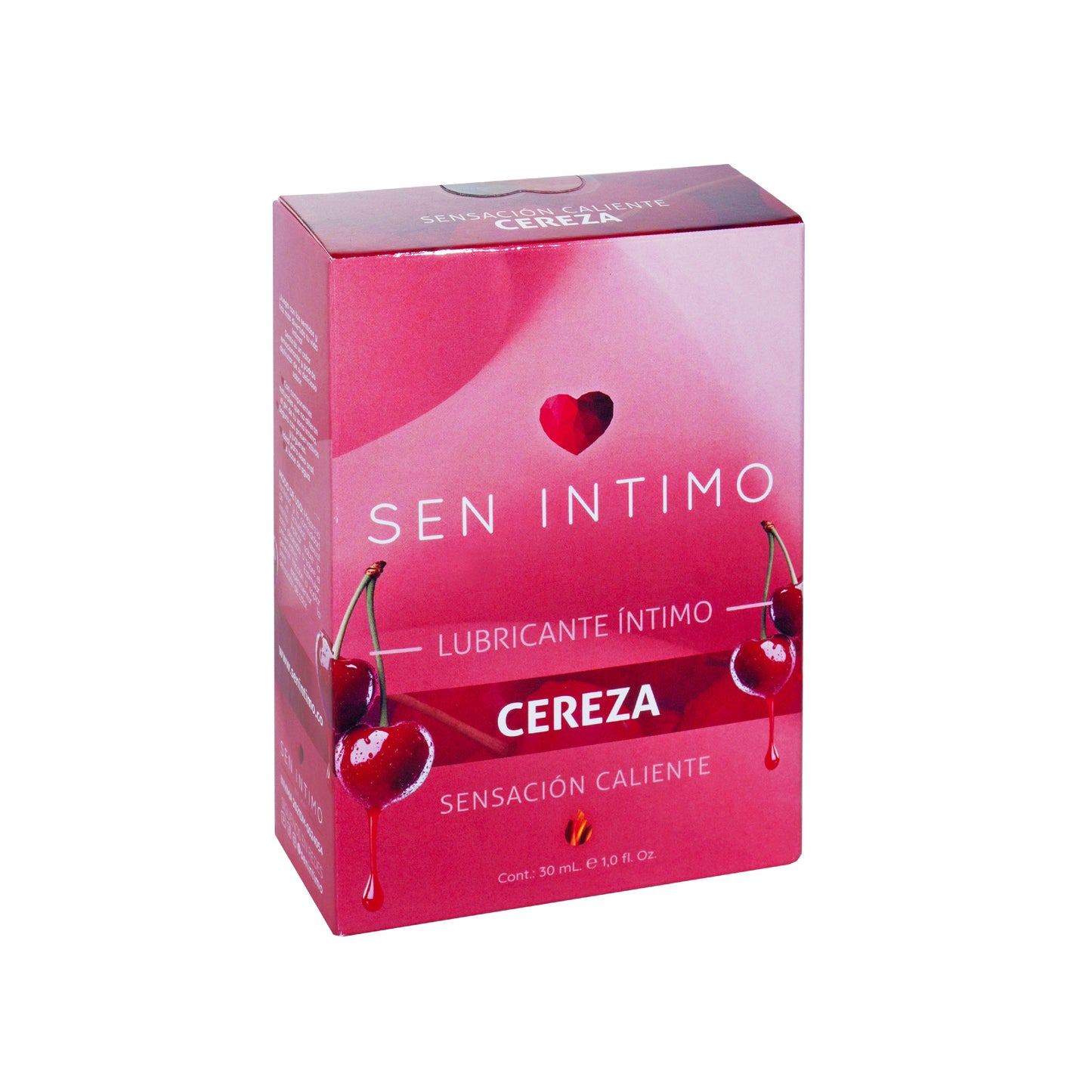 Lubricante Íntimo Caliente Cereza X30ml Sen Intimo