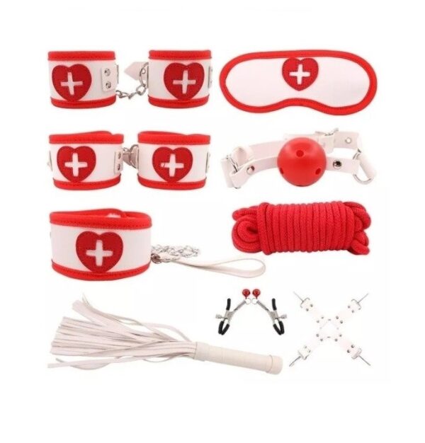 Kit Bondage Enfermera 9 Piezas, foto 1