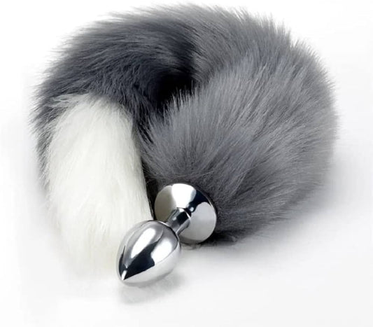 Cola de Zorro Foxy Gray White