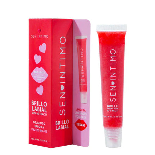 Brillo Labial Frutos Rojos con Pheromonas 20ml