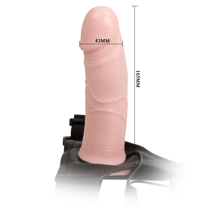Vibrador de Próstata Mens Pants con Anillo Peniano - 16.5cm