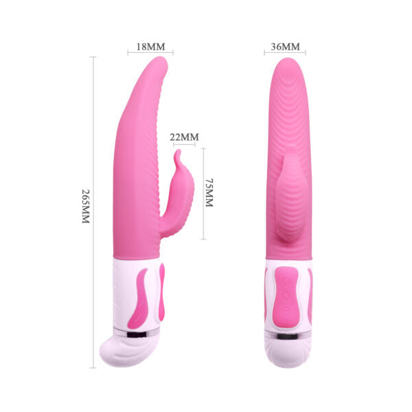 Dildo Silicona Soft Antoine Lengua con Rotación, foto 3