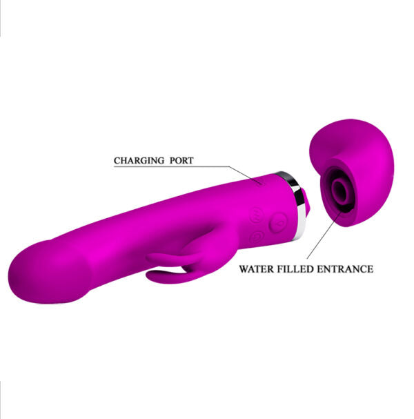 Dildo Silicona Henry Eyaculador Estimulador de Clítoris