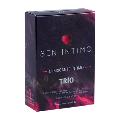 Lubricante Trio Placer X 30ml Sen Íntimo