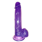 Morado Intenso – Dildo Realista con Ventosa