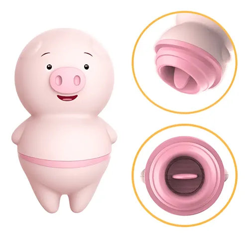Vibrador Licking Pig