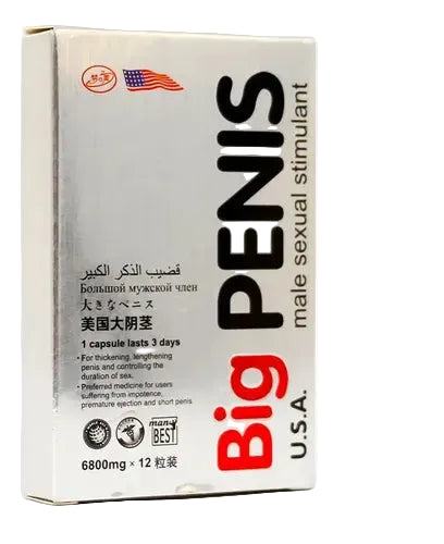 Potenciador Masculino Big Penis X3