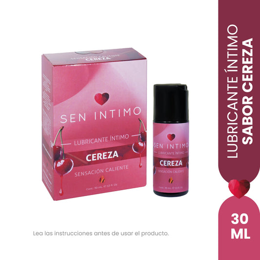 Lubricante Íntimo Caliente Cereza X30ml Sen Intimo