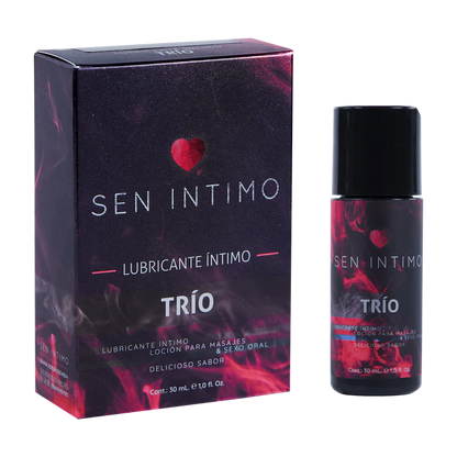 Lubricante Trio Placer X 30ml Sen Íntimo