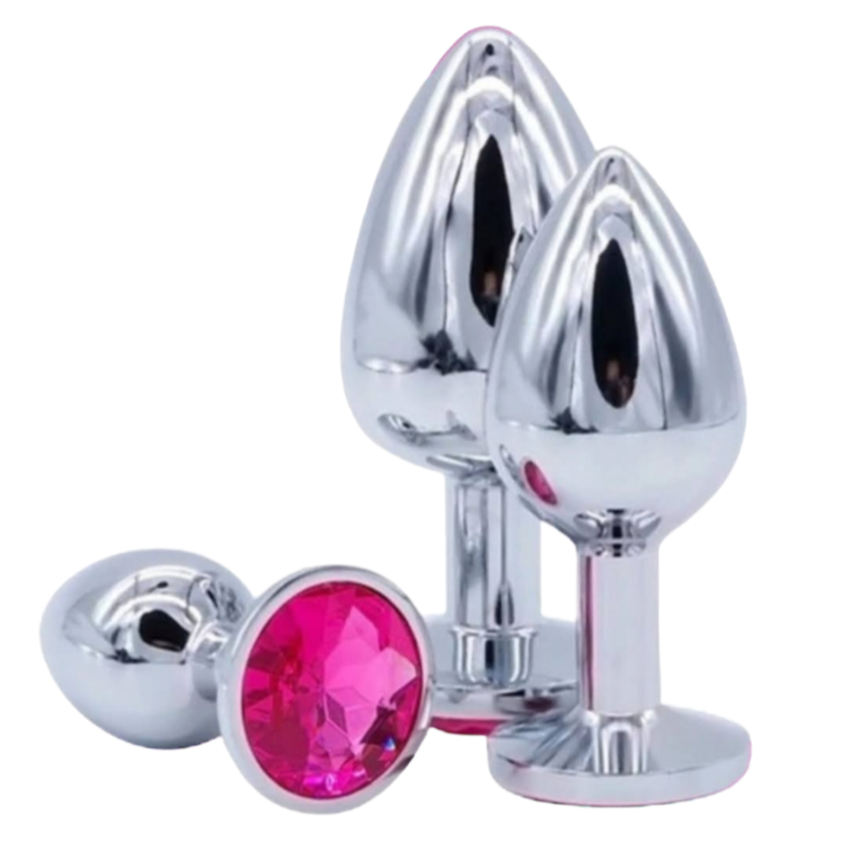 Plug Metálico con Joya