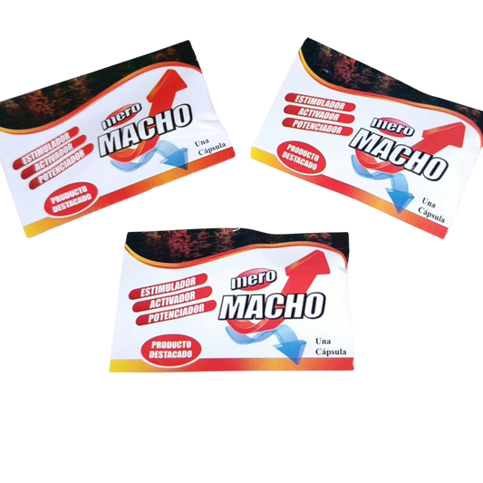 Pastillas Potenciadoras Mero Macho