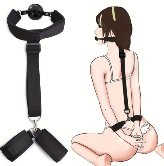 Set de Mordaza con Restricción