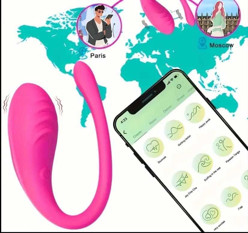 VibeMaster – Estimulador Clitoriano y G-Spot con Control APP Global
