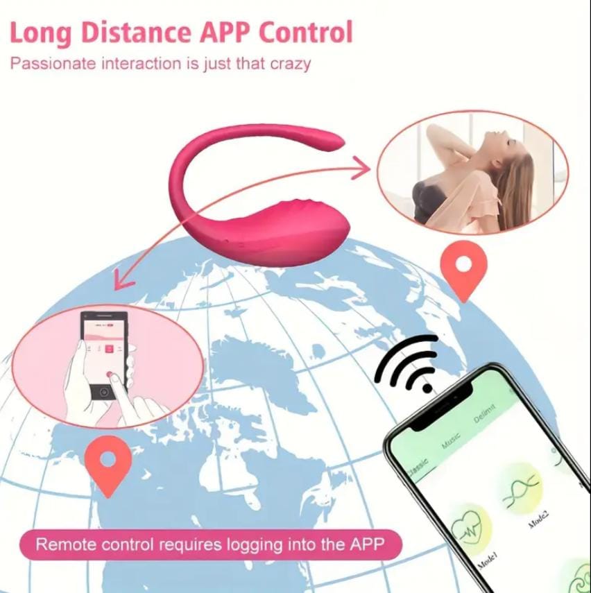 VibeMaster – Estimulador Clitoriano y G-Spot con Control APP Global
