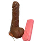 Vibrador Realista Chocolate Pequeño
