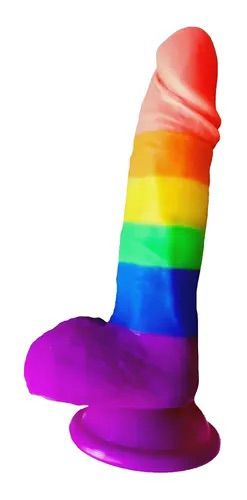 Dildo Realista Rainbow