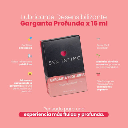 Lubricante Garganta Profunda Desensibilizante Sen Intimo