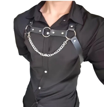 Arnés Eclipse Chain – Estilo que Domina Miradas