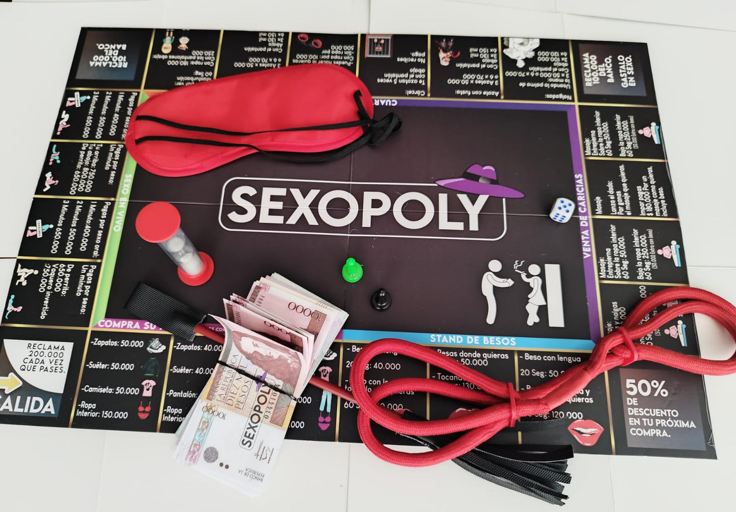 Juego Sexopoly