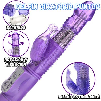Vibrador -Purple Dolphin