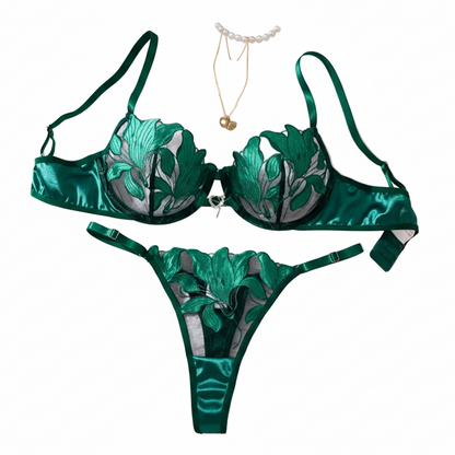 Set Elegance Divine - Verde Esmeralda